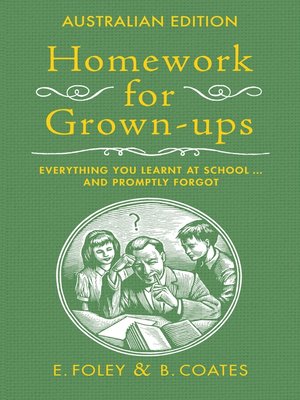 cover image of Homework for Grown-Ups